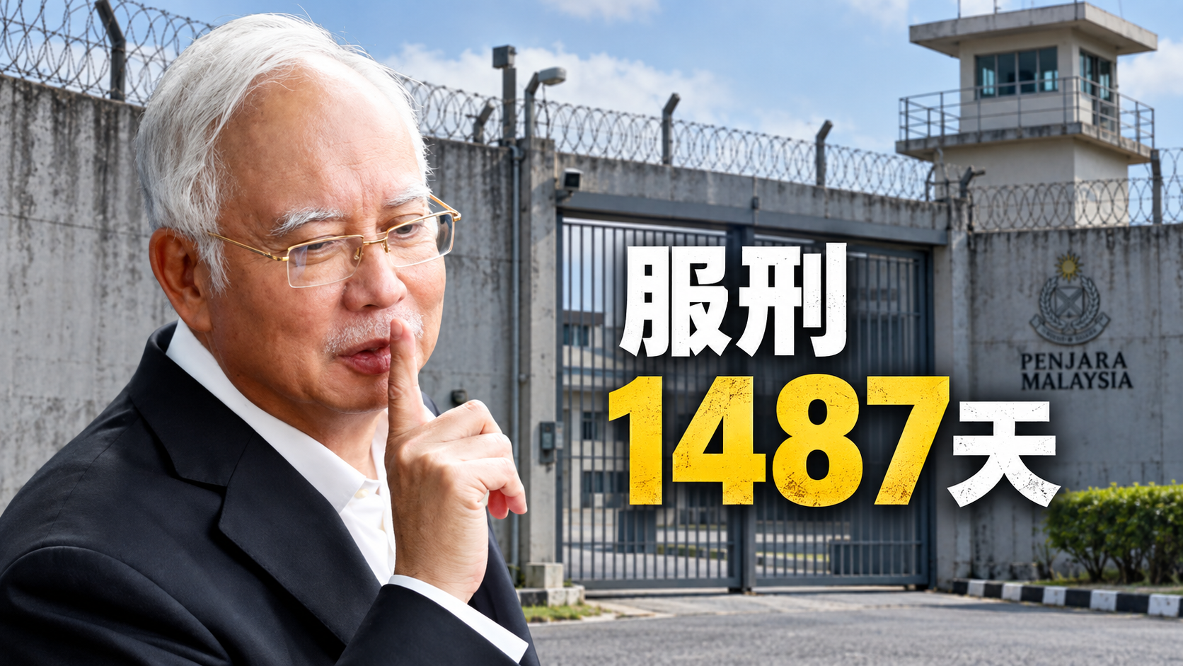 纳吉肖像与1487数字组成的4D数字趣闻配图