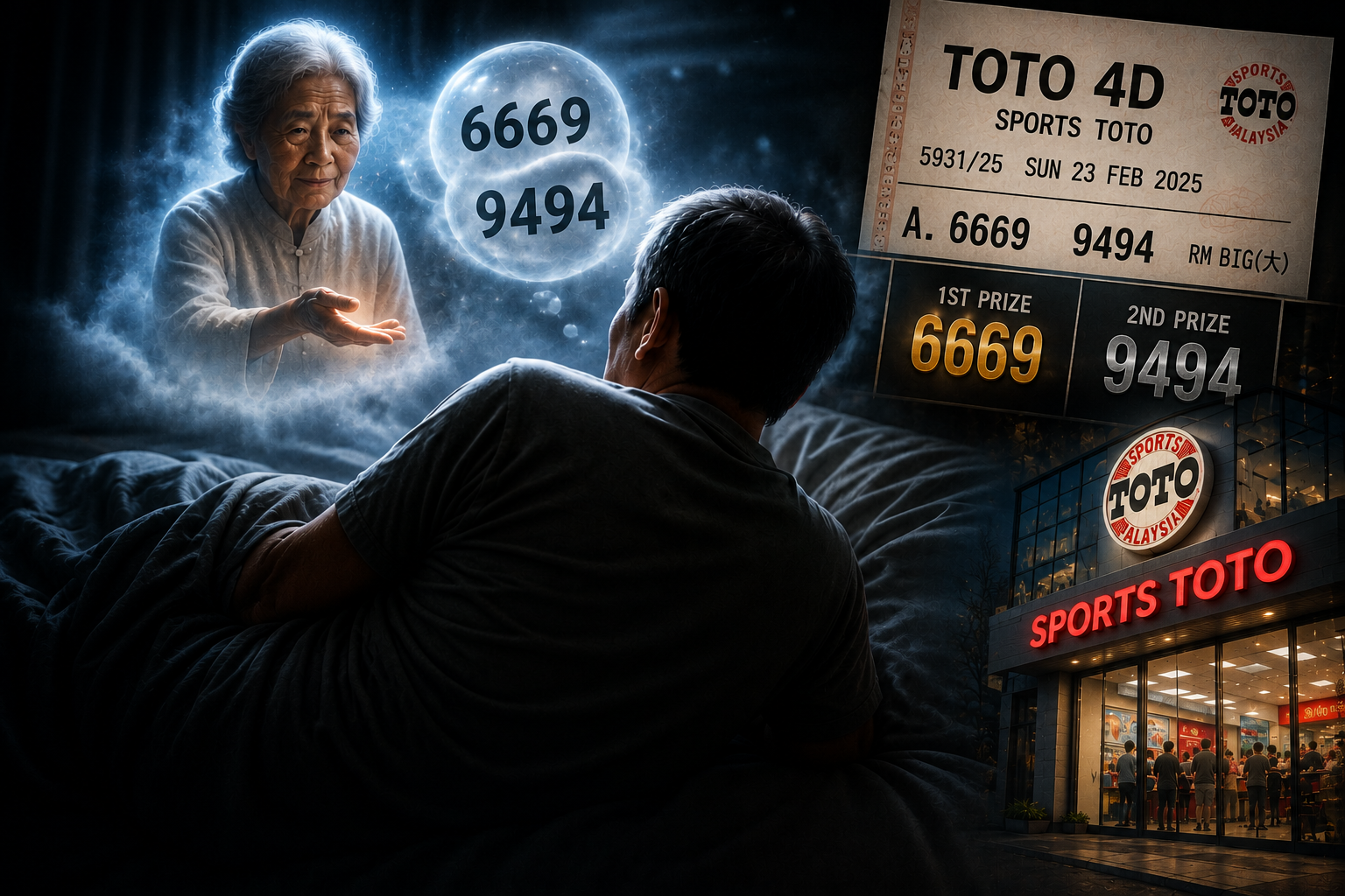 hungry ghost festival 4D dream number