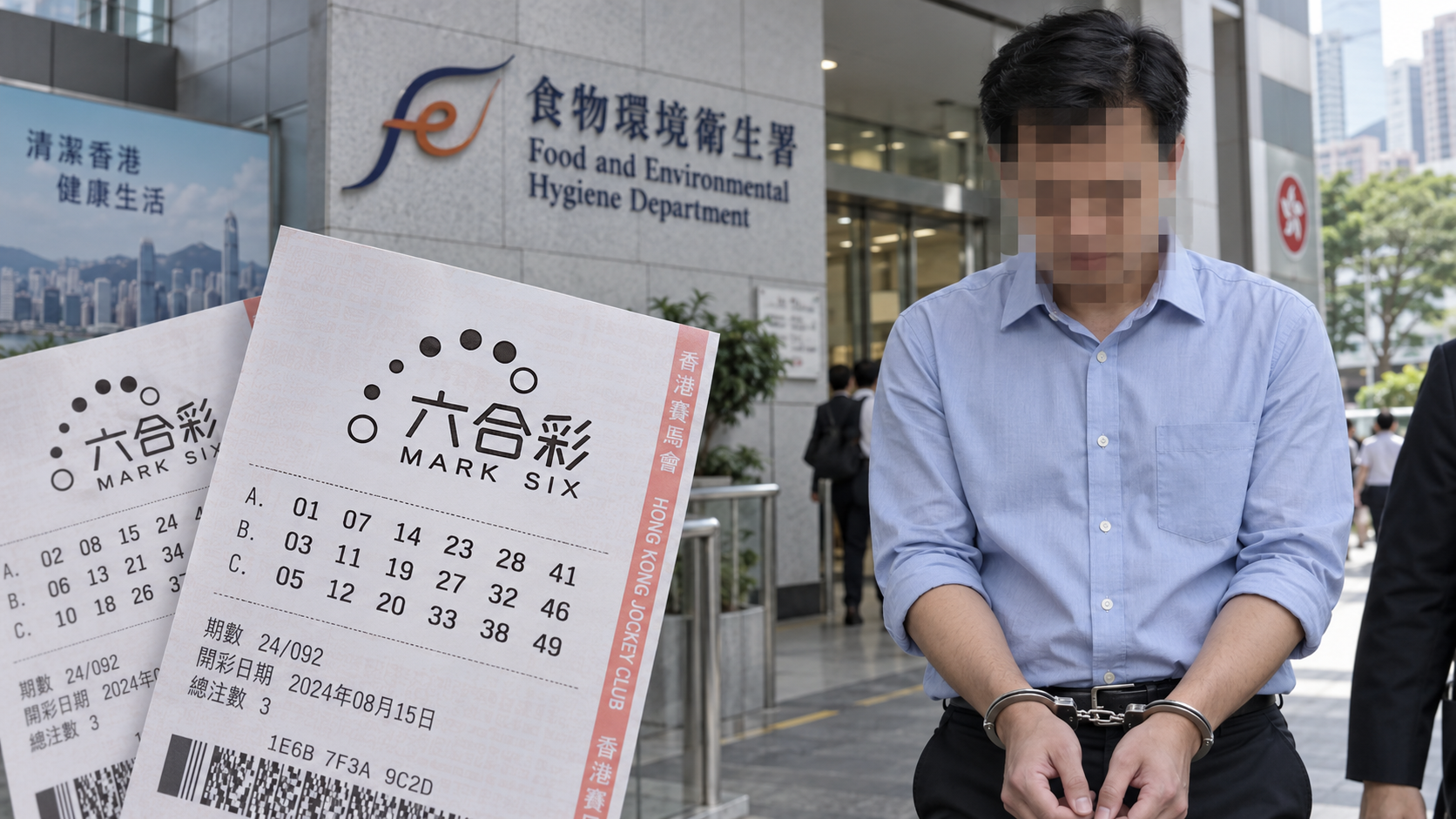 六合彩彩票与同事奖金分配争议示意图